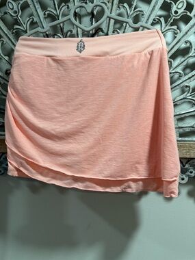 Free People Movement Women's Peach Active Skort